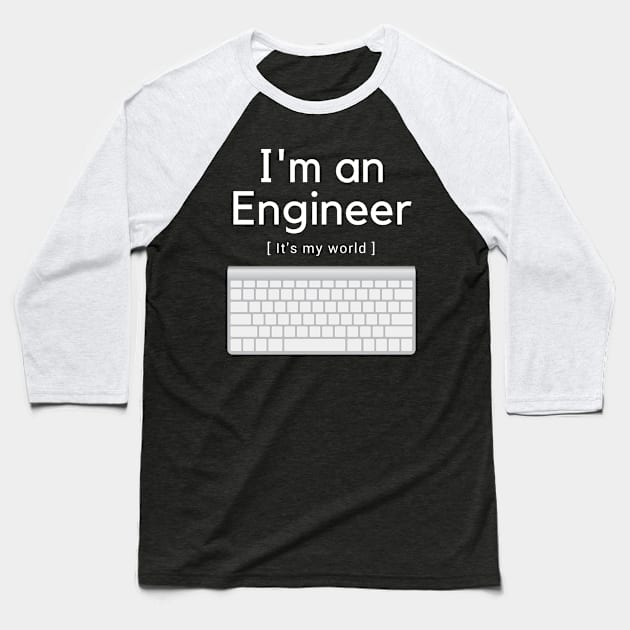 Computer Engineer Baseball T-Shirt by amitsurti